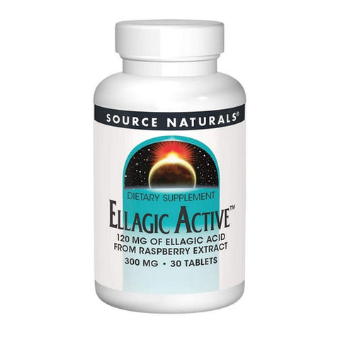 Source Naturals, Ellagic Active, 300 mg, 30 Tabs