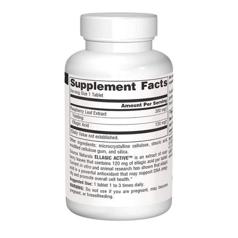 Source Naturals, Ellagic Active, 300 mg, 30 Tabs