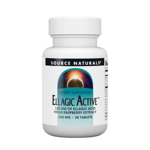 Source Naturals, Ellagic Active, 300 mg, 30 Tabs