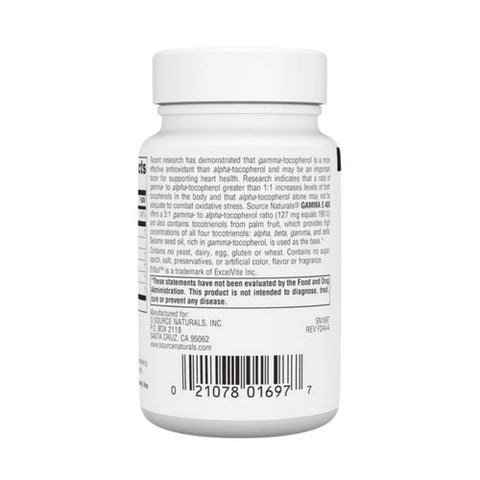 Source Naturals, Gamma E 400 Complex, 30 Softgels