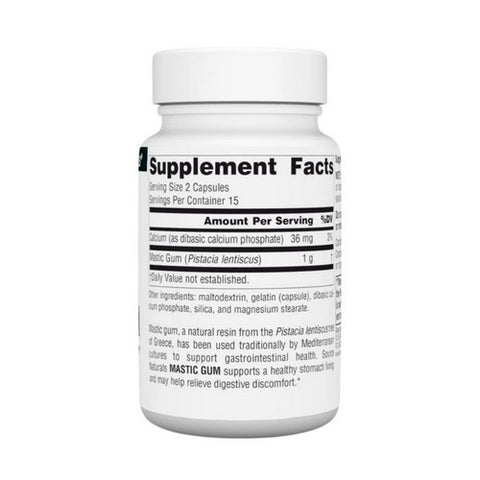 Source Naturals, Mastic Gum Extract, 500 mg, 30 Caps