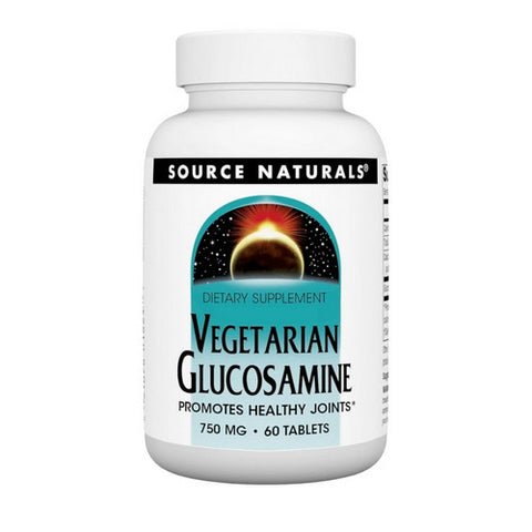 Source Naturals, Vegetarian Glucosamine, 750 mg, 60 Tabs