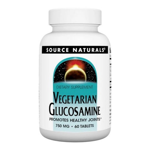 Source Naturals, Vegetarian Glucosamine, 750 mg, 60 Tabs