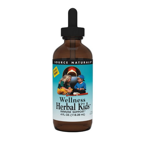 Source Naturals, Wellness Herbal Kids Liquid, 4 oz