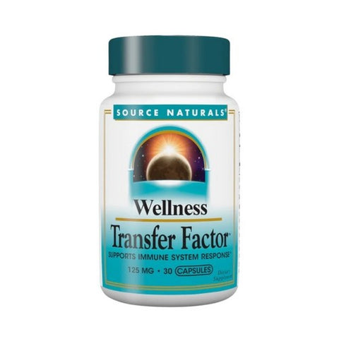 Source Naturals, Wellness Transfer Factor, 125 mg, 30 Caps