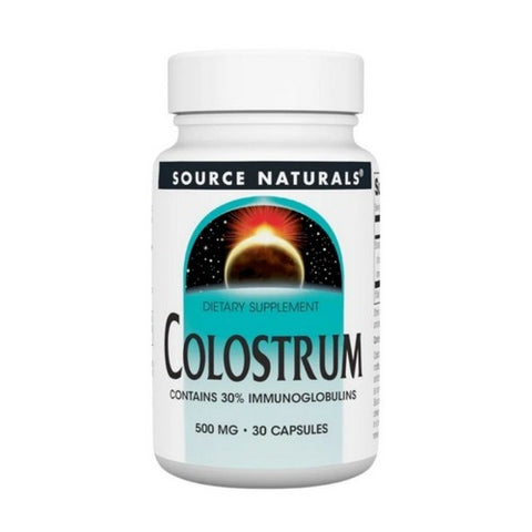 Source Naturals, Colostrum, 500 MG, 30 Caps