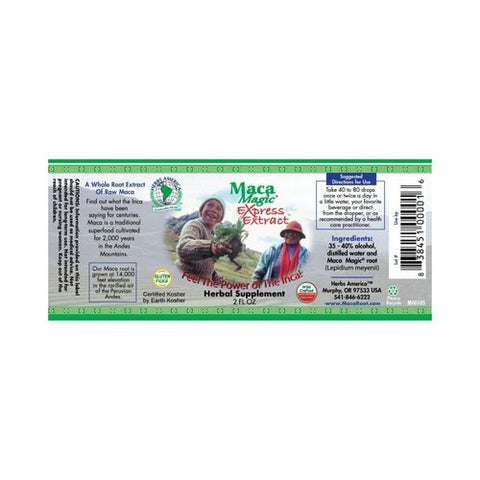 Maca Magic, Maca Magic Express Energy, Liquid Extract 2 oz
