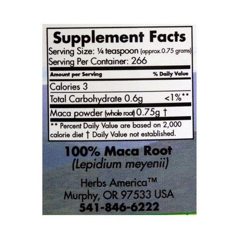 Maca Magic, Maca Magic Powder Jar, 7.1 oz