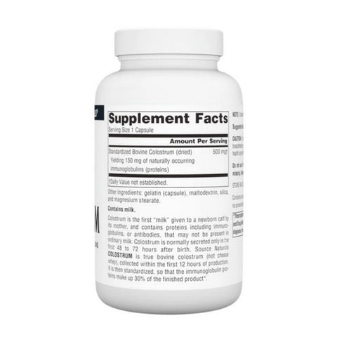 Source Naturals, Colostrum, 500 MG, 120 Caps