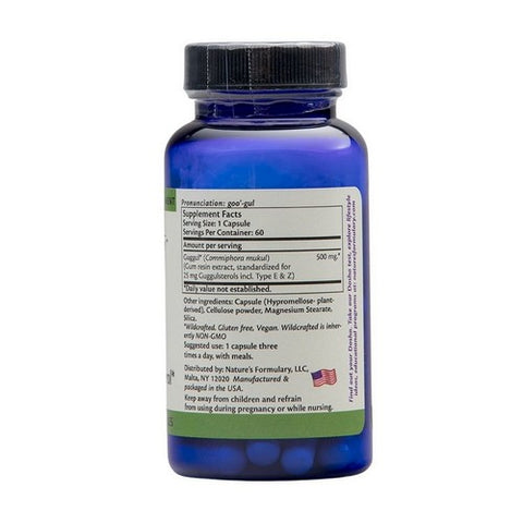 Natures Formulary, Guggul Vegicaps, 60 Veg Caps