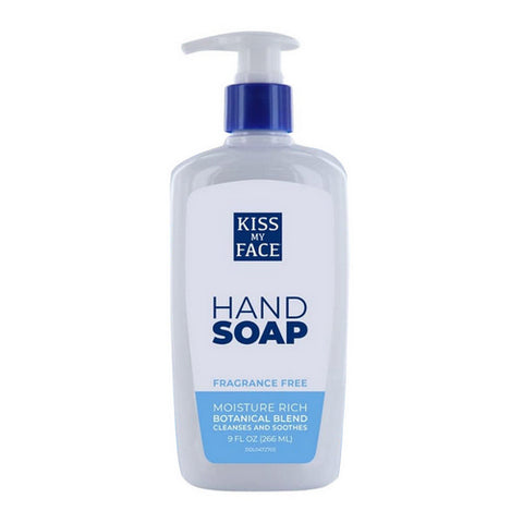 Kiss My Face, Soap Liquid  Frag Free, FRAGRANCE FREE, 9 OZ