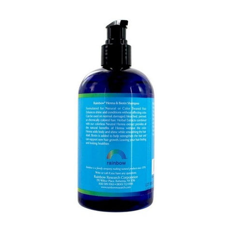 Rainbow Research, Henna, WITH HIGHLIGHTING SHAMPOO, 12 OZ