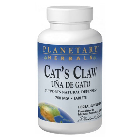 Planetary Herbals, Cat's Claw, 750 mg, 90 Tabs