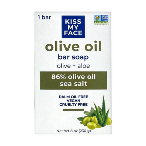 Kiss My Face, Bar Soap, Olive & Aloe, 8 Oz