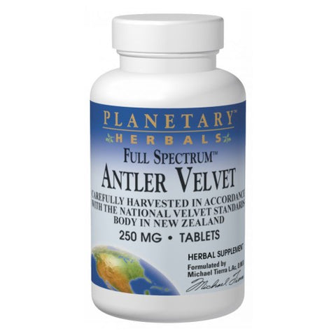 Planetary Herbals, Full Spectrum Antler Velvet, 30 Tabs