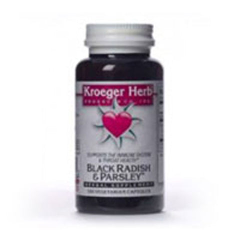 Kroeger Herb, Black Radish  Parsley, 100 Cap