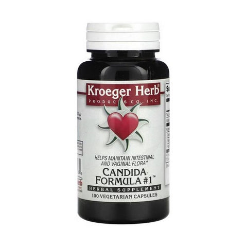 Kroeger Herb, Candida Formula # 1 (Kantita), 100 Cap