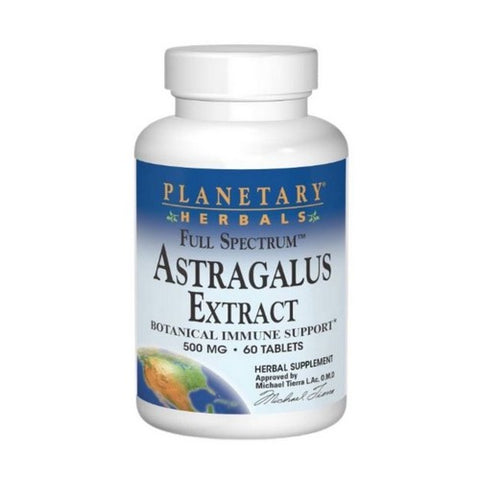 Planetary Herbals, Full Spectrum Astragalus Extract, 60 Tabs