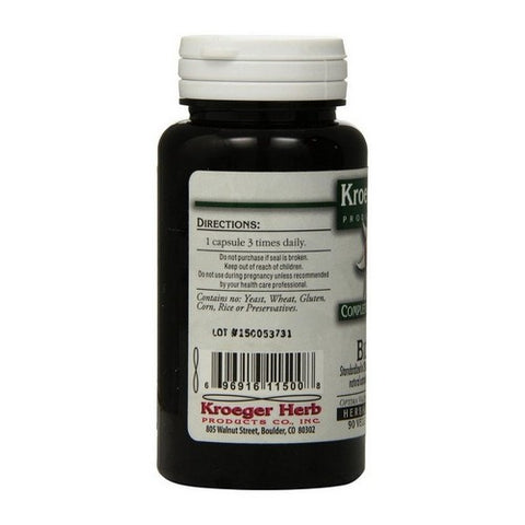 Kroeger Herb, Bilberry 25%, 90 Cap