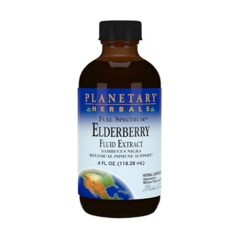 Planetary Herbals, Full Spectrum Elderberry, Fluid Extract 4 Fl Oz