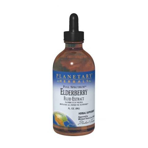 Planetary Herbals, Full Spectrum Elderberry, Fluid Extract 4 Fl Oz