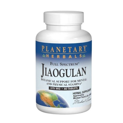 Planetary Herbals, Full Spectrum Jiaogulan, 60 Tabs