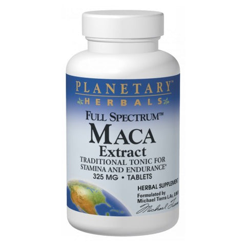Planetary Herbals, Full Spectrum Maca Extract, 325 mg, 30 Tabs