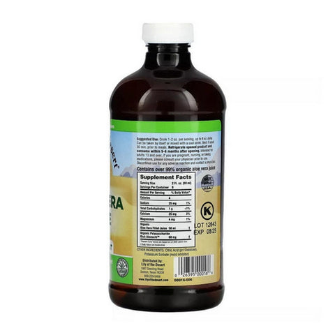Lily Of The Desert, Aloe Vera Juice, 16 oz