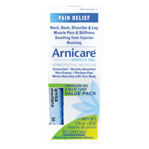 Boiron, Arnica Gel & Blue Tube Value Pack, 2.6 oz