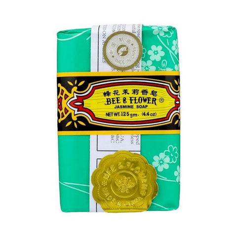 BEE & FLOWER SOAP, Bar Soap Jasmine, 4.4 oz