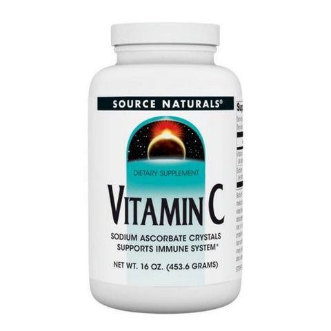 Source Naturals, Vitamin C Sodium Ascorbate, 16 oz