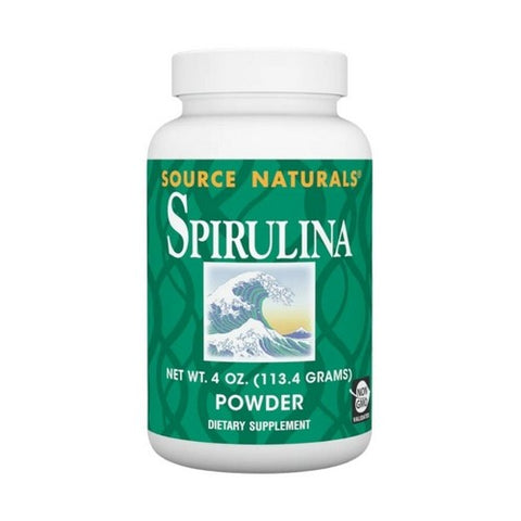 Source Naturals, Spirulina, Powder 4 Oz