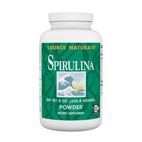 Source Naturals, Spirulina, Powder 8 Oz