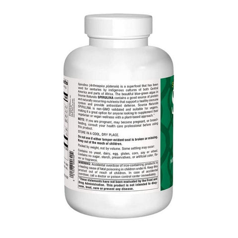Source Naturals, Spirulina, Powder 16 Oz