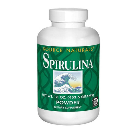Source Naturals, Spirulina, Powder 16 Oz