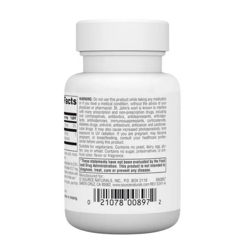 Source Naturals, St. John's Wort, 300 MG, 60 Tabs