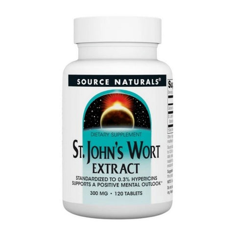 Source Naturals, St. John's Wort, 300 MG, 120 Tabs
