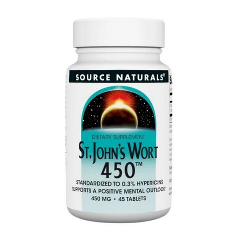 Source Naturals, St. John's Wort, 300 mg, 45 Tabs