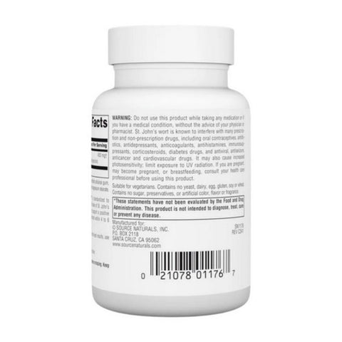 Source Naturals, St. John's Wort, 450 90 Tabs