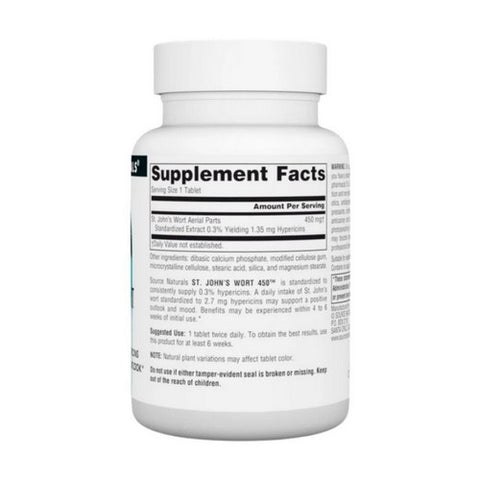 Source Naturals, St. John's Wort, 450 90 Tabs