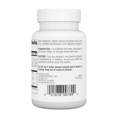 Source Naturals, Sugar Ban, 75 Tabs