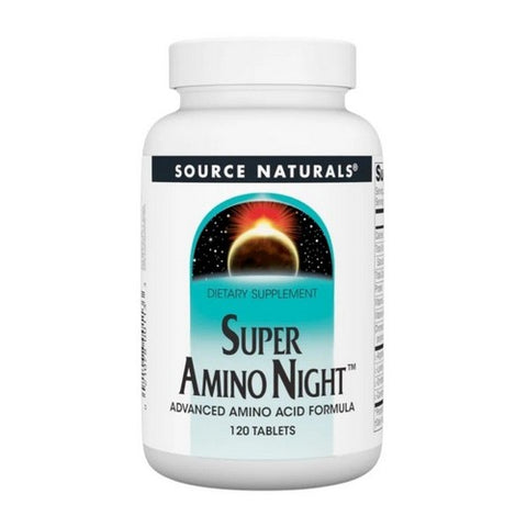 Source Naturals, Super Amino Night, 120 Tabs