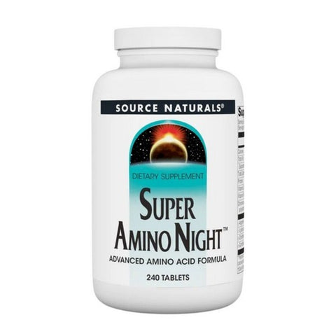 Source Naturals, Super Amino Night, 240 Tabs