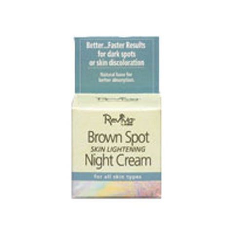 Reviva, Brown Spot Night Cream, with Kojic Acid EA 1/1 OZ