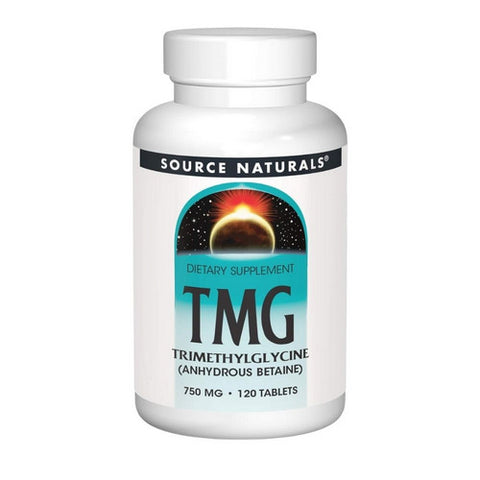 Source Naturals, TMG, 750 mg, 120 Tabs