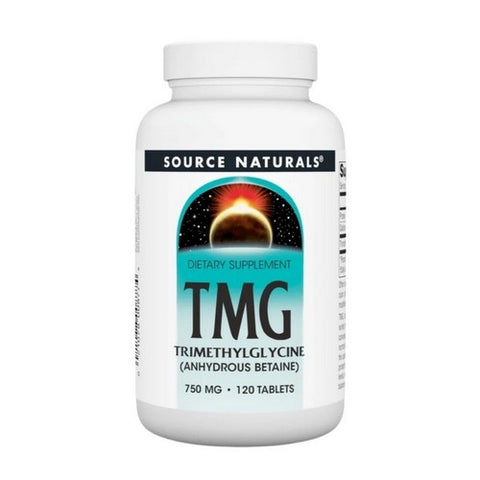 Source Naturals, TMG, 750 mg, 120 Tabs