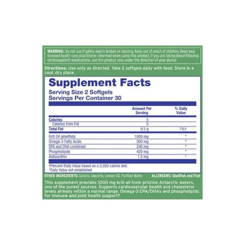 Life-Flo, Power Of Krill, 60 Softgels