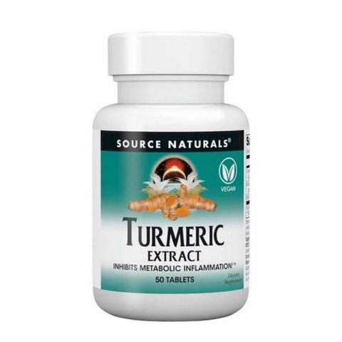 Source Naturals, Turmeric Extract, 50 Tabs
