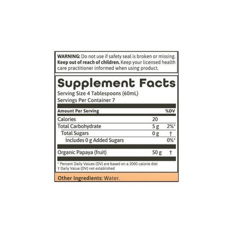 Dynamic Health Laboratories, Papaya Puree, EA 1/16 OZ