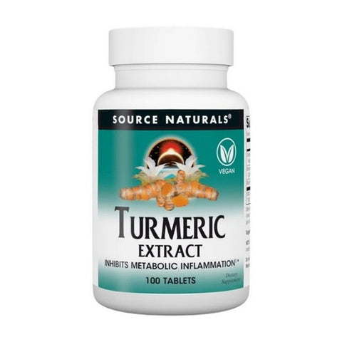 Source Naturals, Turmeric Extract, 100 Tabs